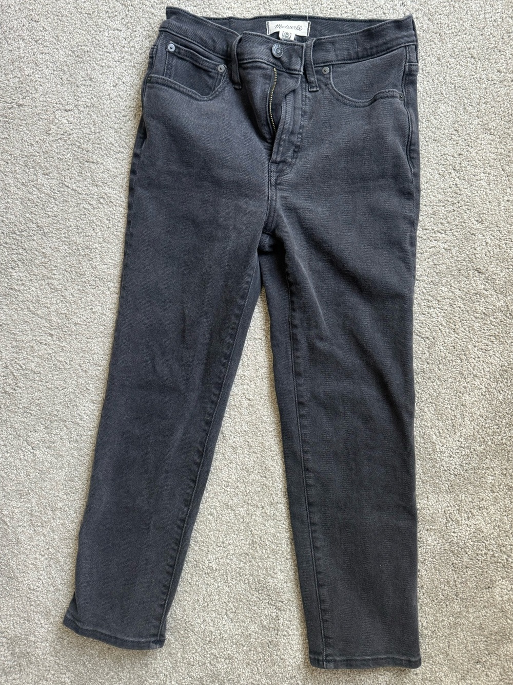 Madewell Women’s Perfect Vintage Jean 27P Gray/Black Color